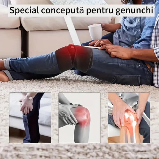 Genunchieră cu încălzire compresie